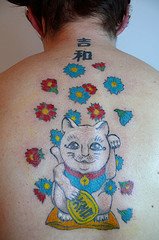 images of kitty fairy tattoo