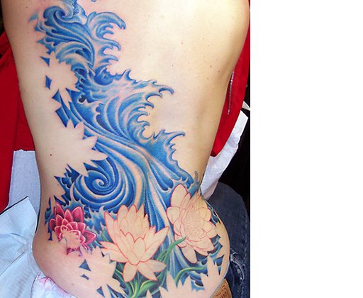 picture of water tattoo