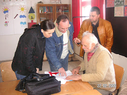 Grupul de initiativa al comunei Brazii in sedinta de lucru..