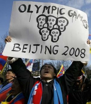 tibet china olympics