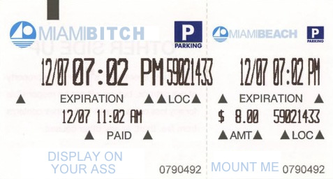 miami beach parking receipt