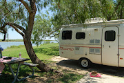 Camping at Arroyo City, Texas