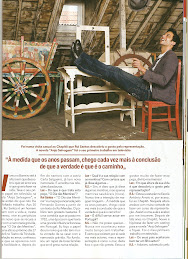 Entrevista de Rui Santos á Revista " Lux"