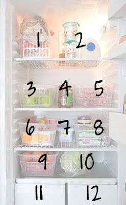 Refrigerator Organizing Ideas- Tired of your disorganized fridge? Then you'll love these clever fridge organizing ideas! They'll help get you organized, and gain fridge space! | #organization #homeOrganization #kitchenOrganizing #fridgeOrganization #ACultivatedNest