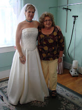 Mom and I wedding day