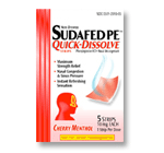 Save $1.00 on Sudafed PE Quick Dissolve Strips