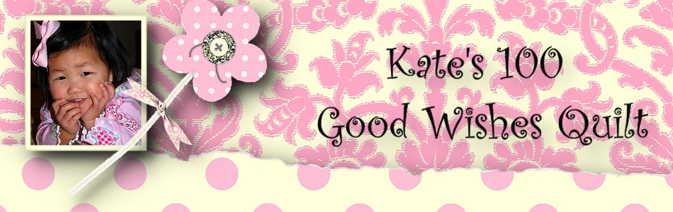 Kate's Good Wishes Quilt