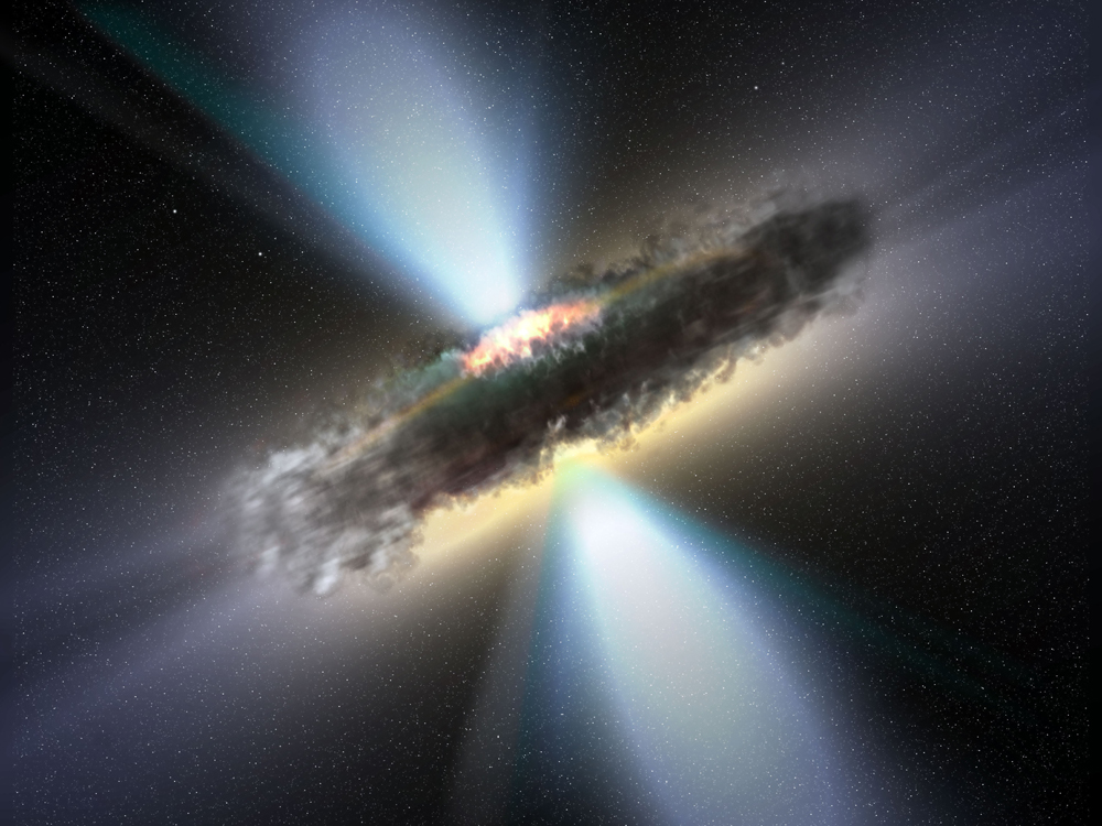 Estudiarán agujero negro de la Vía Láctea