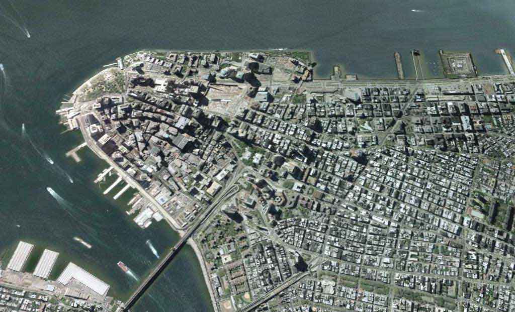 image satellite new-york