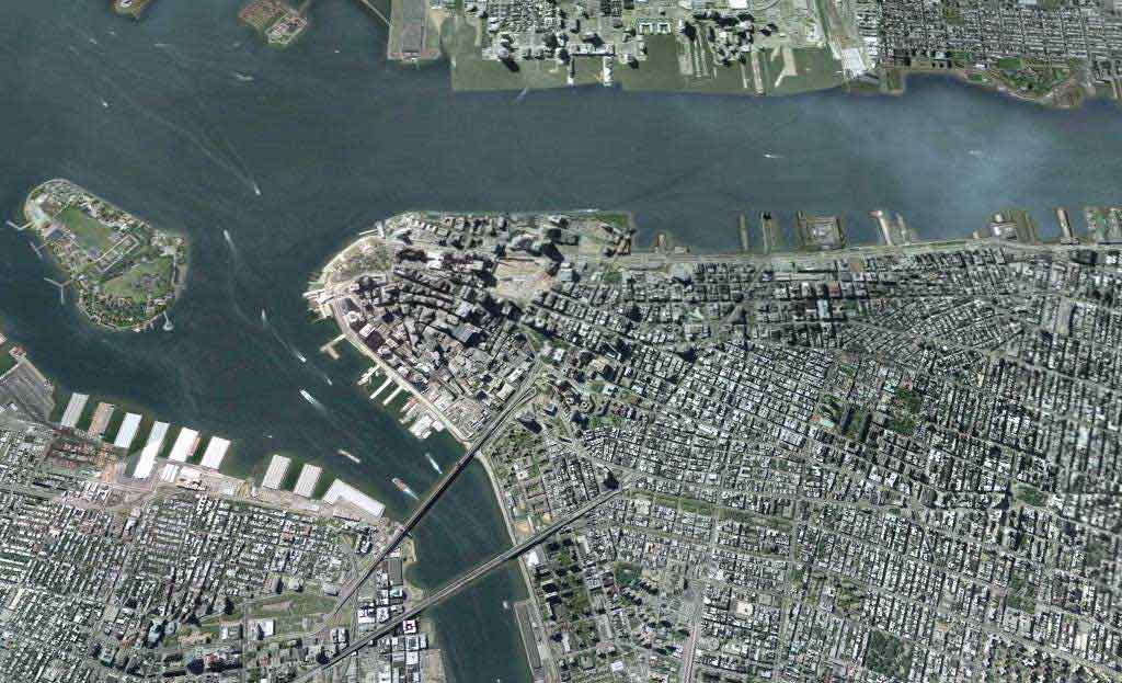 image satellite new-york