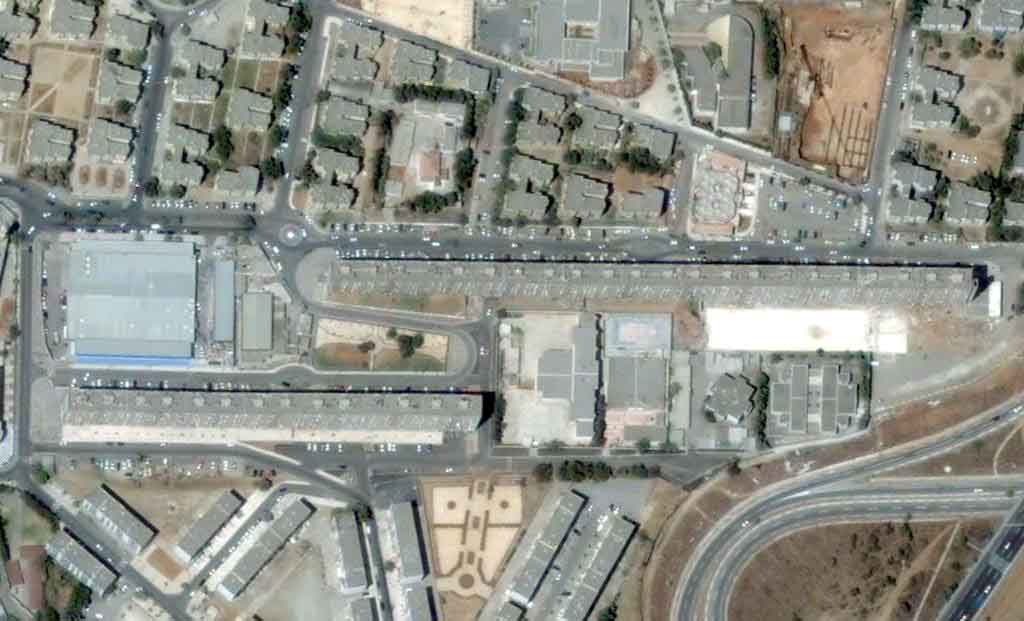 photo satellite Habitations Alger Algerie
