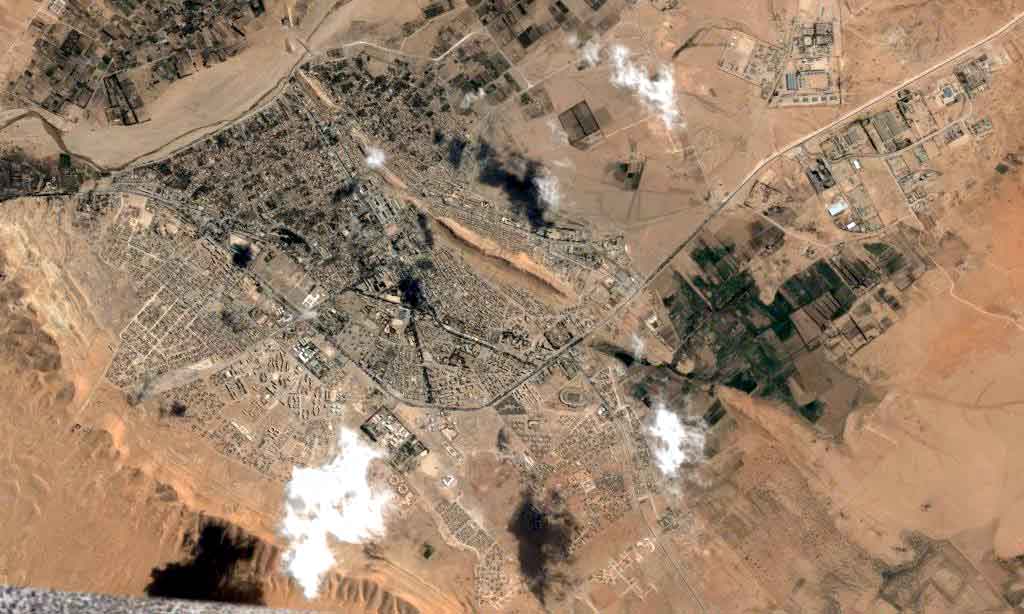 Vue générale de la ville de Laghouat