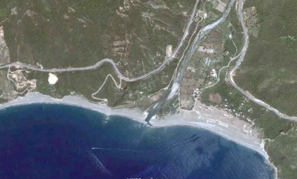 photo satellite Oued-Daass bejaia algerie