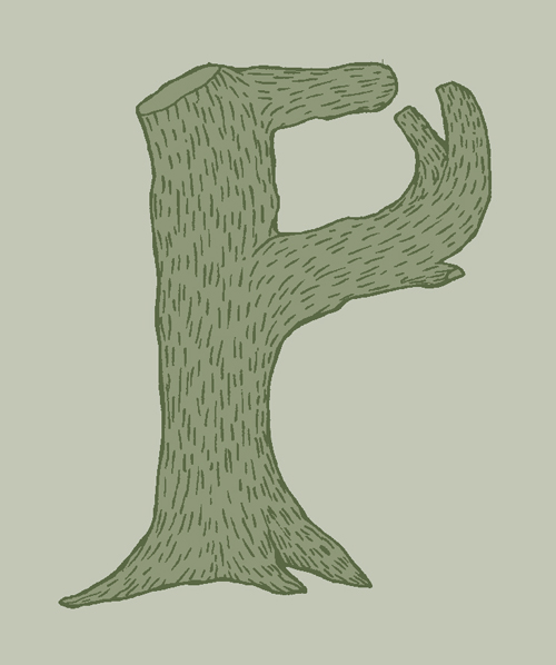[trunk+type+font+finished+green+letter+P.jpg]