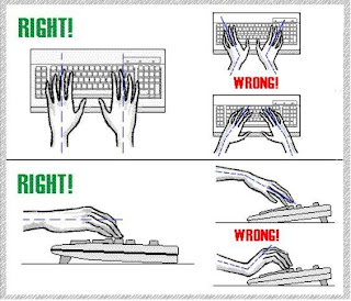 استعمال الكمبيوتر بطريقة صحيحة Correct+postures