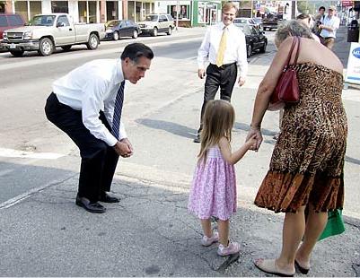 Romney campaigning (cropped)