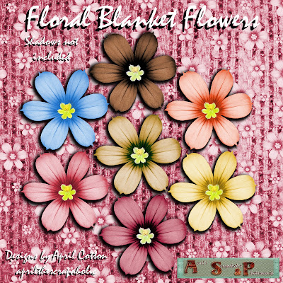 مجموعة سكرابز فيري نيو Preview-Skip+Floral+Blanket+Flowers_AprilCotton