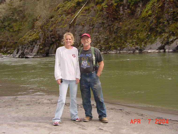 Nunamaker and myself on the Toutle River