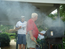 Frank "the grill master" made some awesome burgers!