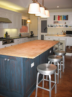 This 50 S House Kitchen Island Butcher Block Countertop