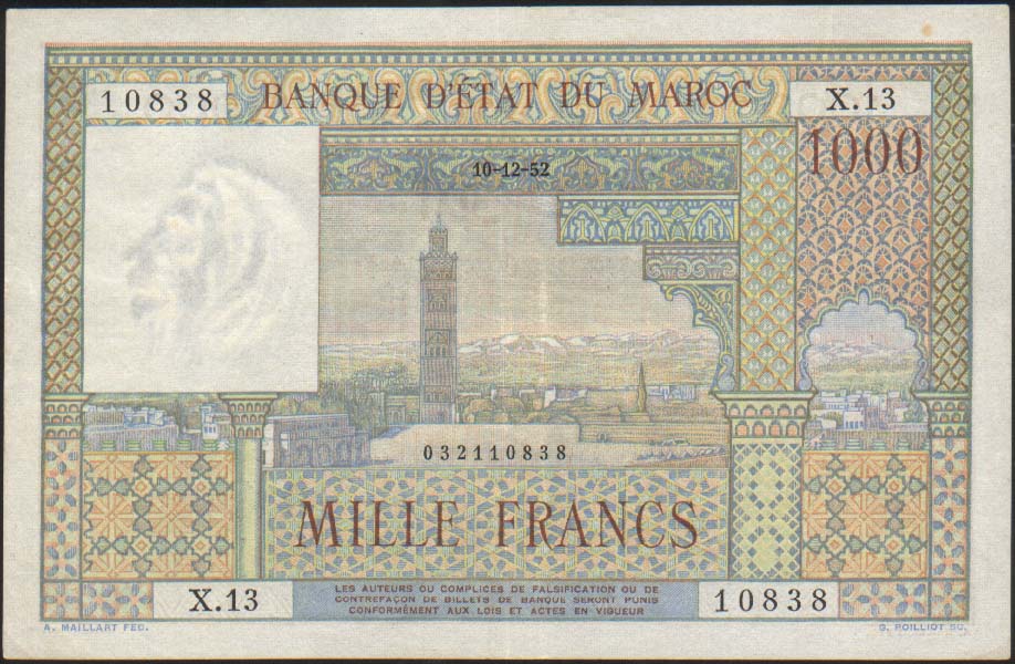 [MoroccoP47-1000Francs-1952-donatedowl_f.jpg]