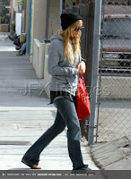 Ashlee Simpson in Beverly Hills