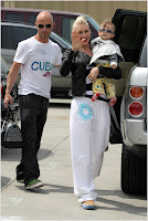 Gwen Stefani and Kingston in Hollywood