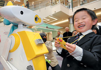 Robot-Robot Buatan Jepang Pembantu Kerja Manusia