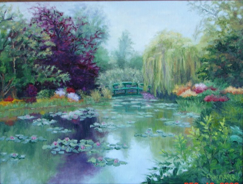 Monet's Water Lilly Pond