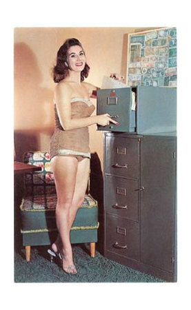 [NP-00069-C~Lady-in-Bathing-Suit-with-File-Cabinet-Posters.jpg]
