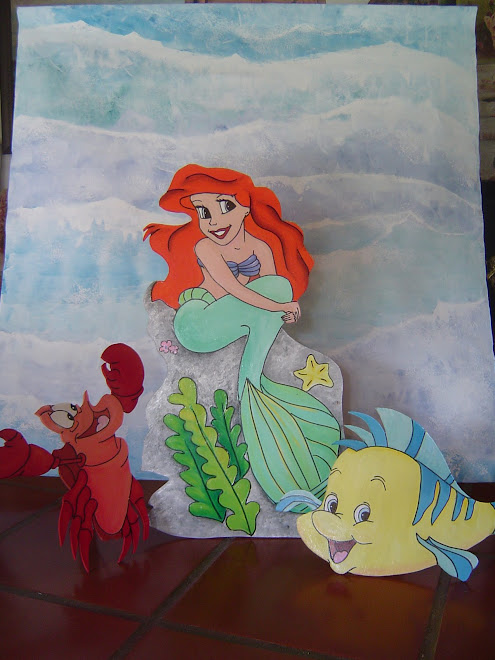 Escenografía "La Sirenita"-  "Little mermaid" set background