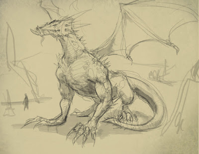 How To Draw A Dragon Body. the drawing video: Dragon: