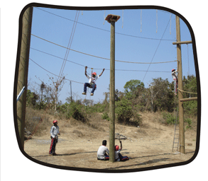 Low Ropes Adventure Sports