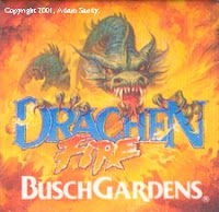 Drachen Fire - Busch Gardens