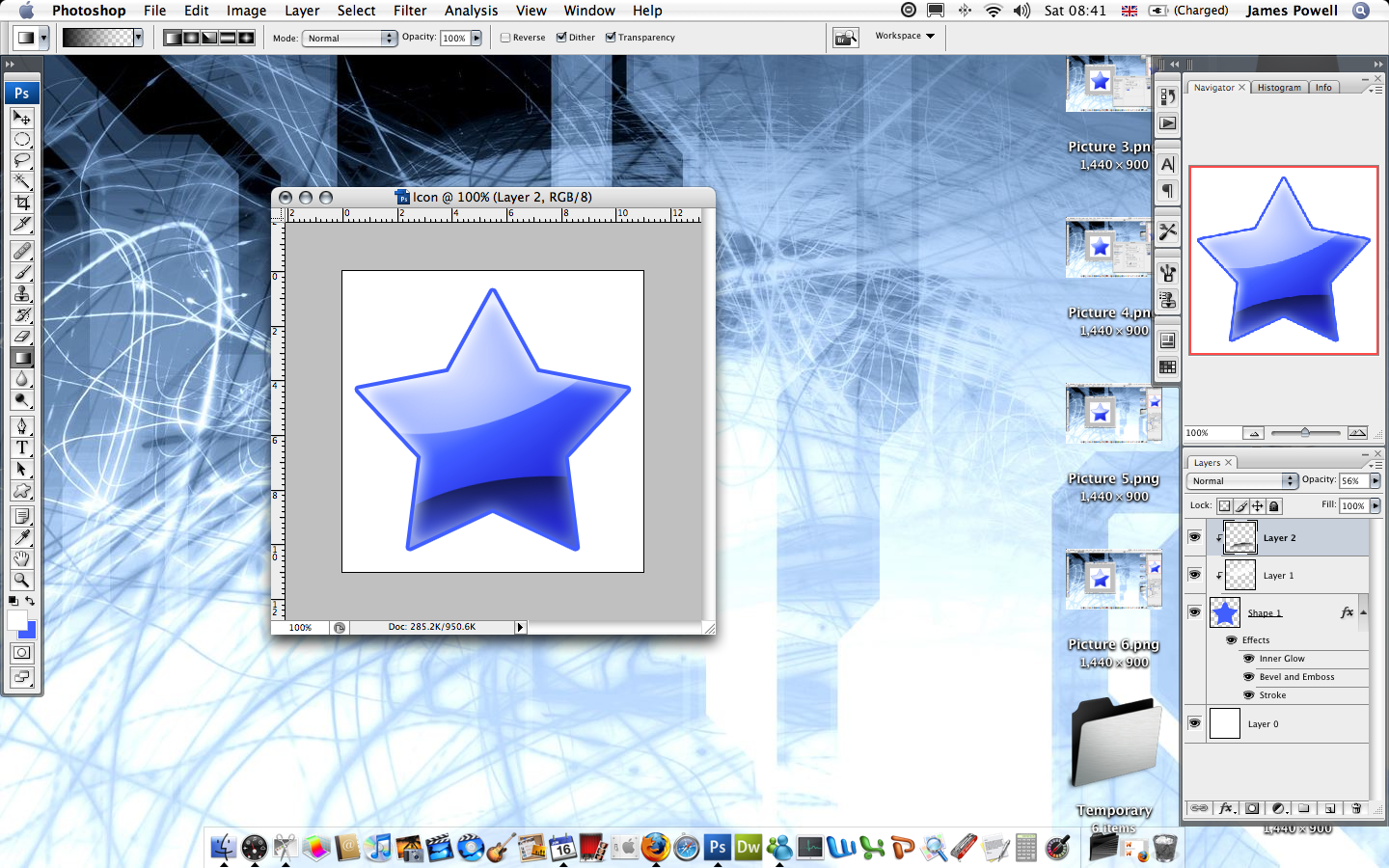 Creating A Cool Web 2.0 Icon
