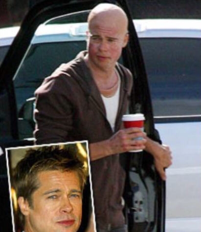Hanno pelato Brad Pitt