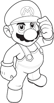 Mario Coloring Sheets on More Super Mario Coloring Pages   Coloring Sheets For Kids