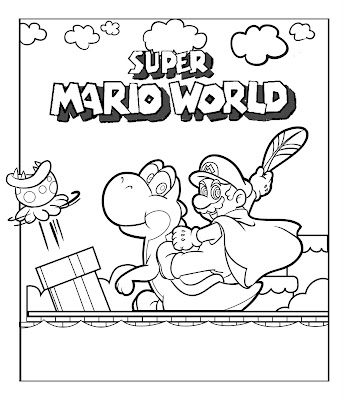  Mario+kart+characters+coloring+pages Books, ripe for mario completed, 