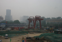 Construction and Smog downtown