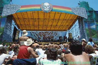 Grateful Dead stage - June 4, 1978 Santa Barbara