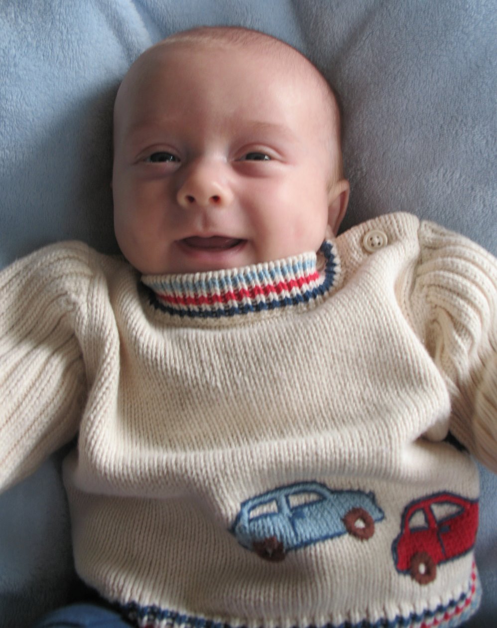 [Leo+10+weeks+Car+sweater+smile.jpg]