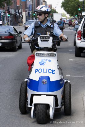 Triporteur Police Mtl