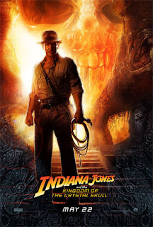 Indiana Jones and the kingdom of crystal scull poster