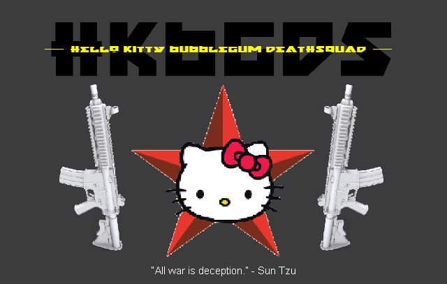 Hello Kitty Bubblegum Deathsquad