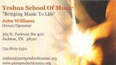 Yeshua School of Music "Bringing Music to Life"