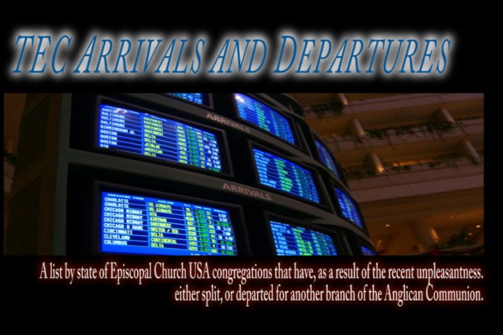 TEC Arrivals and Departures