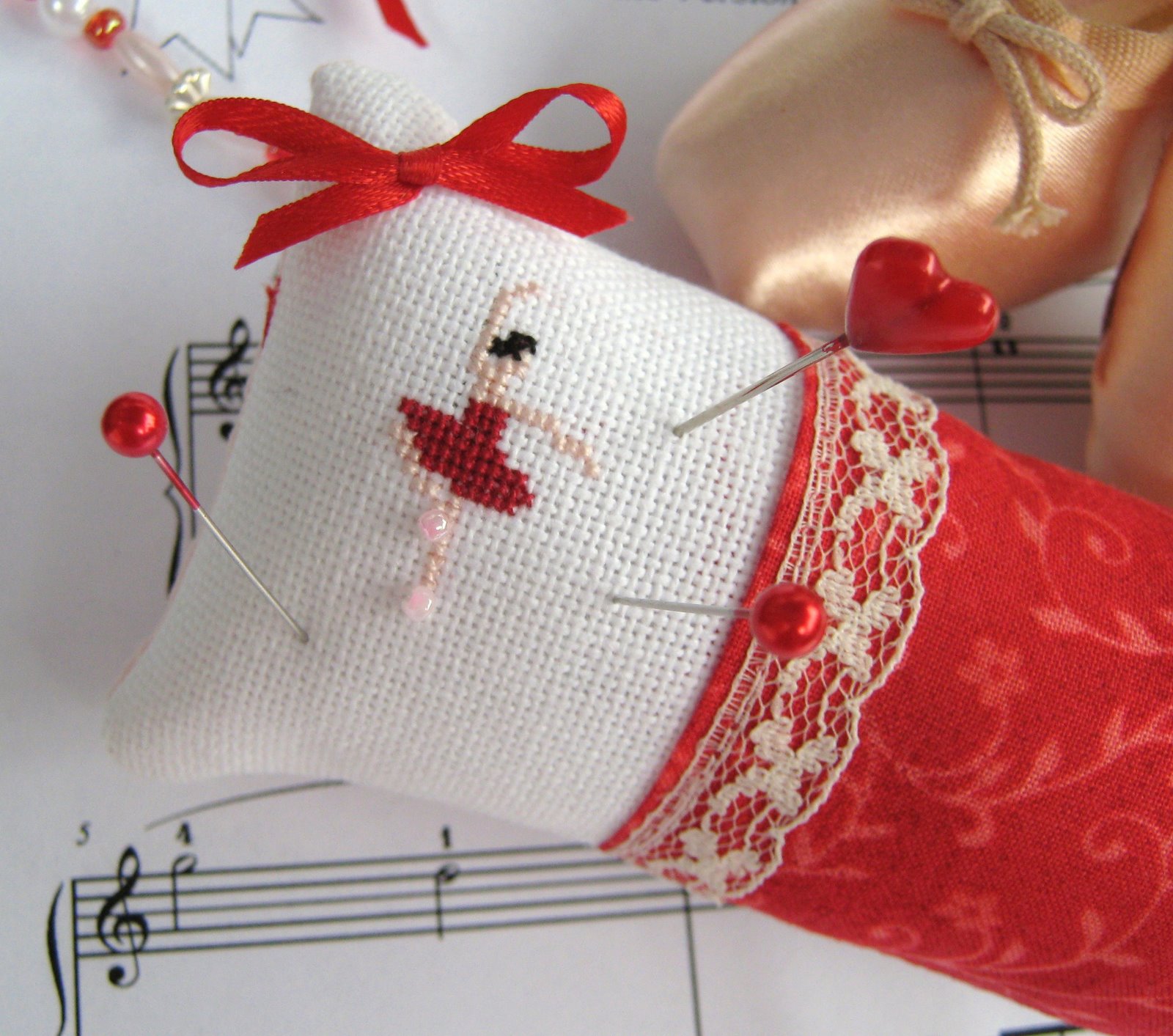 [ballerina.red.needle.pillow.closeup.w.sheet.music7.08.jpg]