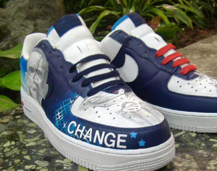 Custom Barack Obama Sneakers