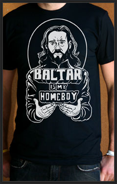 Battlestar Galactica - Gaius Baltar Is My Homeboy T-Shirt