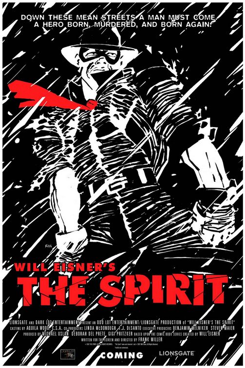 Will Eisner's The Spirit - Teaser Movie Poster